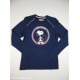 TSHIRT UOMO FIX DESIGN  MANICA LUNGA LOGO SNOOPY