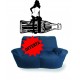 Wall stickers adesivo prespaziato Pin Up su Coca Cola