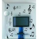 Wall Stickers sticker adesivo vinile NOTE MUSICALI
