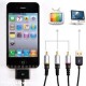 Cavo per Apple iPhone/iPad AV CABLE + USB VIDEO.IPOD IPAD