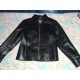 Giubotto in pelle nero