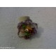 Anello Carina con madreperla e strass regolabile NUOVO