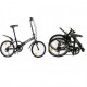 BICICLETTA PIEGHEVOLE Bici 20" 6 MARCE Portatile camper
