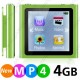 MP4 Player 4GB+ FM Radio+ eBook+ Image Viewer+ Games Green