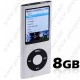 Gray MP4 8GB+ Camera+ FM+ Recorder+ Stopwatch+ Calc.+ Calend