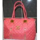 Chanel borsa bauletto simil pelle rosa