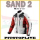 Giacca REV'IT Sand 2 Argento-Rosso