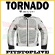 Giacca REV'IT Tornado Argento-Nero
