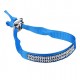 Corea Style doppia fila Velvet Bracciale cristallo