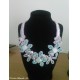 Collana con vere Pietre dure con perle Giappone naturali