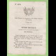 1869 - Decreto - Convocazione collegio elettorale di Legnago