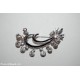 BELLISSIMA SPILLA - BROSHE CON ZIRCONI BIANCHI
