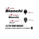 KIT 11 ADESIVI PRESPAZIATI BICI BIANCHI STICKER BIANCHI