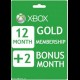 xbox live 12 + 2 mesi