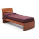 STRUTTURA LETTO MATRIMONIALE IN LEGNO COLOR CILIEGIO