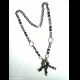 Art. M12  Collana lunga con simbolo della "PACE"