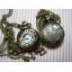 Collana CON OROLOGIO PICCOLO guscio traf. coniglio + 2 BATT