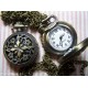 Collana CON OROLOGIO PICCOLO guscio traf. stella + 2 BATT
