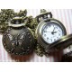 Collana CON OROLOGIO PICCOLO guscio farfalla+ 2 BATT