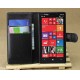 COVER nokia lumia 930 NUOVO mobile case custodia FLIP nero
