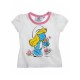T-shirt maglia maglietta bimba neonato The Smurfs Puffetta