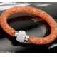 Bracciale Braccialetto Stardust Donna Arancio