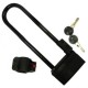 LUCCHETTO ANTIFURTO RIGIDO MULTIUSO 7x30 CM MOTO AUTO BICI 