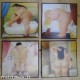 set 4 quadri  di botero 20x20 cm