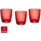 SET 12 BICCHIERI BORMIOLI MOD. PALATINA ROSSO 
