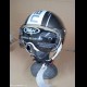 CASCO NAU N 350 DEMI JET COLORE GRIGIO METALLIZZATO TAGLIA L