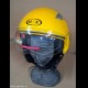 CASCO MAX DEMI JET COLORE GIALLO TAGLIA L