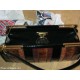 Borsa da collezione antica ellebi in vera pelle