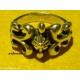 Anello con Gigli ( stemma fiorentino ), in argento 925.