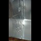 PORTAROTOLO CON VENTOSE E DISPENSER CROMATO