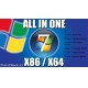 DVD Sistema Operativo Microsoft Windows 7 SP1 AiO 11in1 ITA