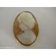 Cammeo con montatura in oro
