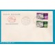 1968 FDC Cavallino codice avviamento no VG an filat Novara