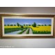 quadro  olio su tela paesaggio A. Buompane