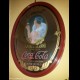 specchio coca cola ovale anni 70