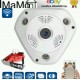 VIDEOCAMERA 360 IP DI SORVEGLIANZA PANORAMICA VR CAM WIFI I
