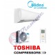 CLIMATIZZATORE MIDEA BLANC 35 INVERTER 12.000 BTU