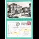 MILANO  piazza e teatro della Scala - FP VG 1940 targhetta