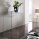 Consolle Glass vetro curvato
