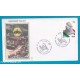 1998 FDC Filagrano Gold costituzione italiana an spe Roma