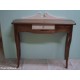 CONSOLE IN LEGNO MASSELLO COLORE NOCE