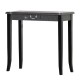 CONSOLLE NERA CON PIANO IN LAMINATO