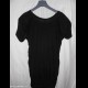 Sisley mini abito maglia a palloncino t-shirt fascia Donna M