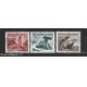 LIECHTENSTEIN - 1950 - N. 247/49 USATI