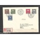 SVEZIA - 1954 - N. 389/93 SU FDC