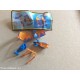Kinder barche a vela catamarano arancio blu DE 080 + cartina